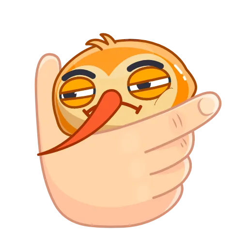 🤔 Стикер «QIWI» для Telegram