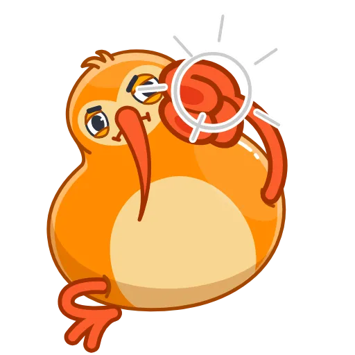 👋 Стикер «QIWI» для Telegram