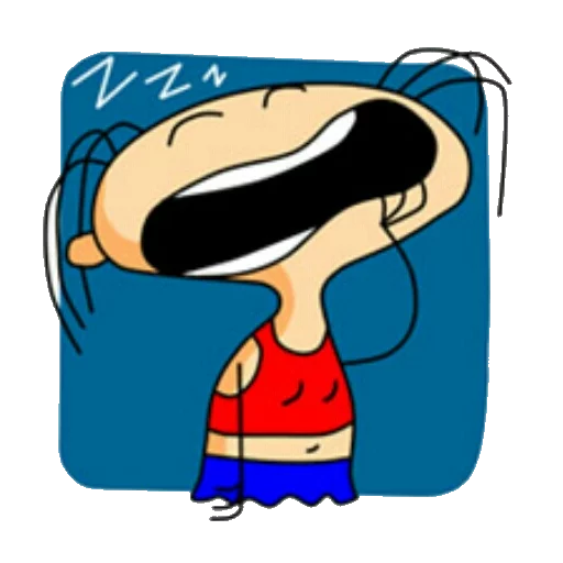 😴 Стикер «QMasjanja» для Telegram