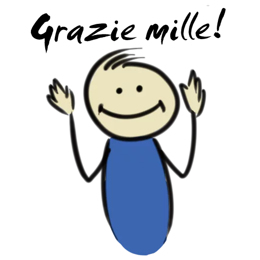 🙏 Стикер «Qonshu - Italian» для Telegram