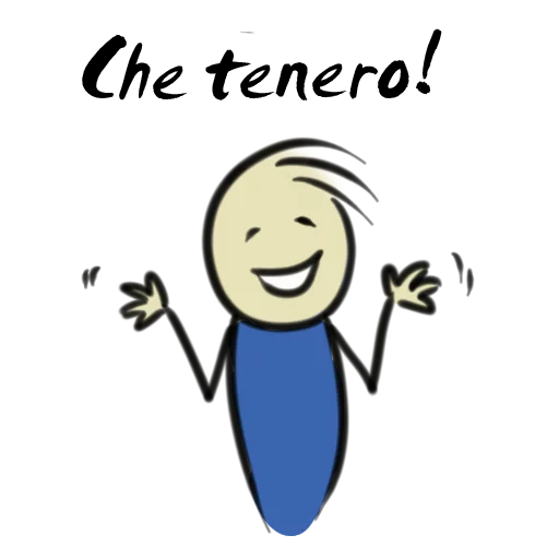 😄 Стикер «Qonshu - Italian» для Telegram