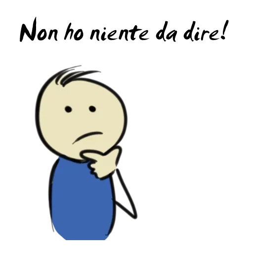 😕 Стикер «Qonshu - Italian» для Telegram