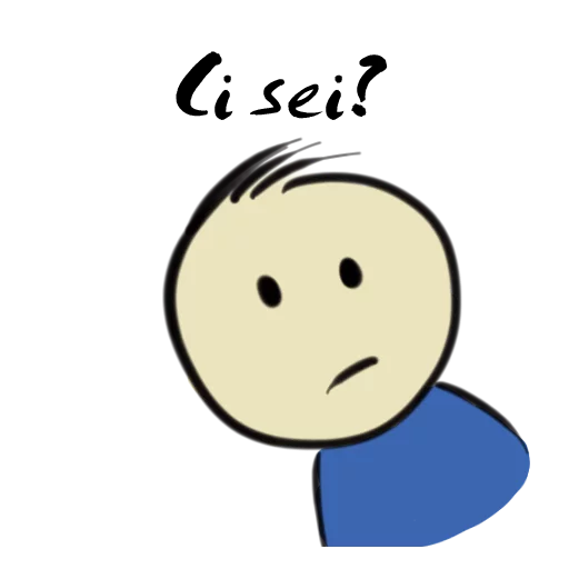 😕 Стикер «Qonshu - Italian» для Telegram