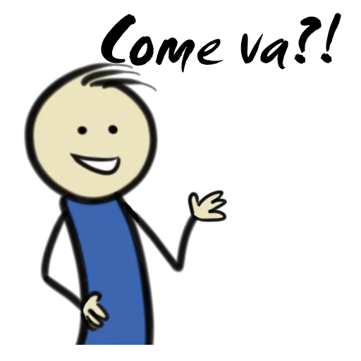 😉 Стикер «Qonshu - Italian» для Telegram
