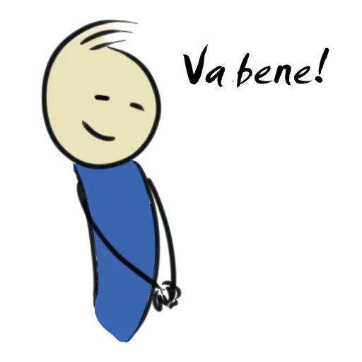 ☺️ Стикер «Qonshu - Italian» для Telegram