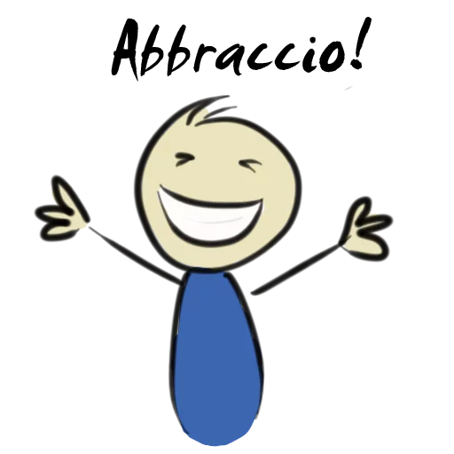 😄 Стикер «Qonshu - Italian» для Telegram