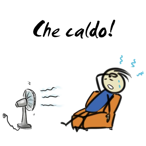 😥 Стикер «Qonshu - Italian» для Telegram