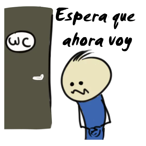 🚽 Стикер «Qonshu-Español» для Telegram