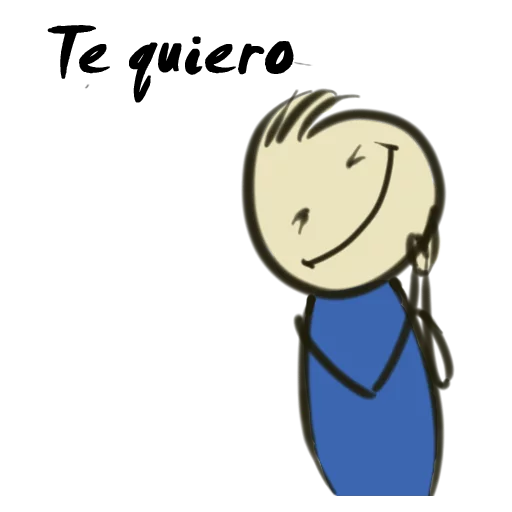 ❤ Стикер «Qonshu-Español» для Telegram