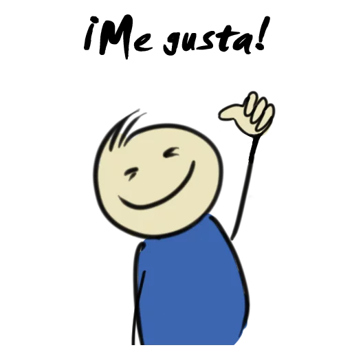 👍 Стикер «Qonshu-Español» для Telegram