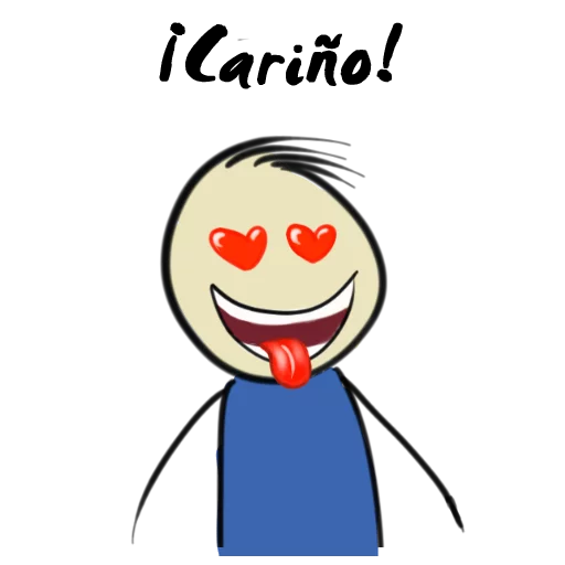😍 Стикер «Qonshu-Español» для Telegram
