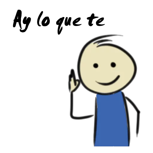 ✋ Стикер «Qonshu-Español» для Telegram