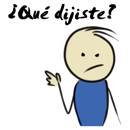 😠 Стикер «Qonshu-Español» для Telegram