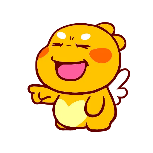 😂 Стикер «Qoo Bee Agapi» для Telegram