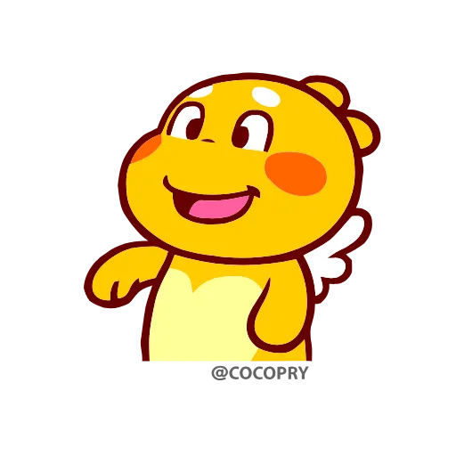 🤝 Стикер «Qoo Bee Agapi» для Telegram