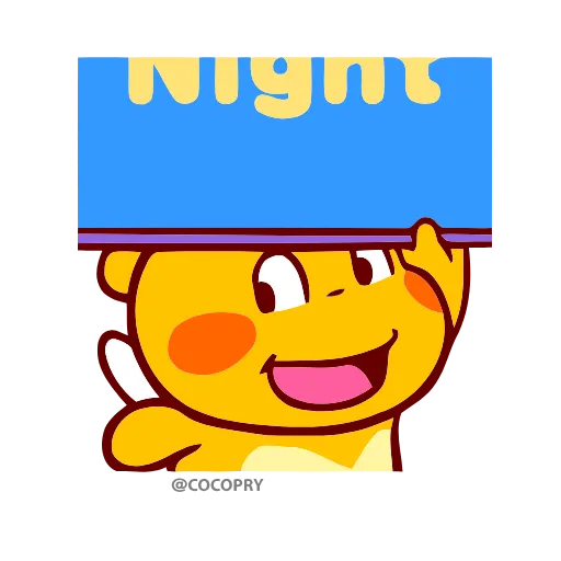 👋 Стикер «Qoo Bee Agapi» для Telegram