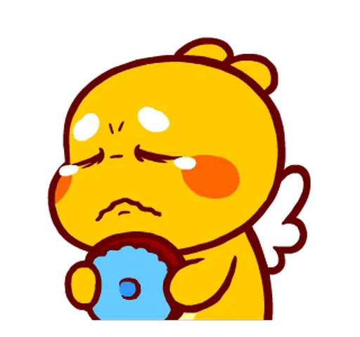 😢 Стикер «QooBee» для Telegram