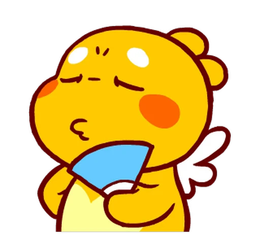 💨 Стикер «QooBee» для Telegram