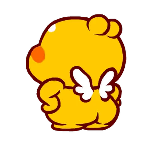 🍑 Стикер «QooBee» для Telegram