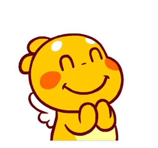Стикерпак QooBee для Telegram