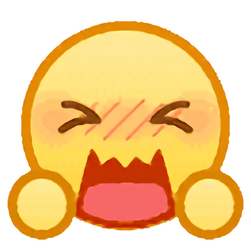 😖 Стикер «QQ emojis» для Telegram