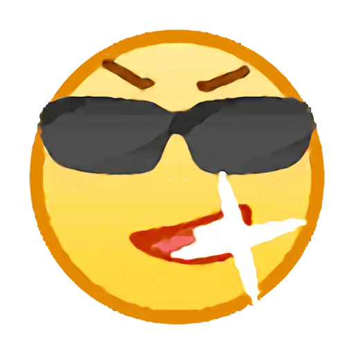 😎 Стикер «QQ emojis» для Telegram