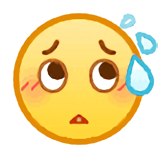 😓 Стикер «QQ emojis» для Telegram