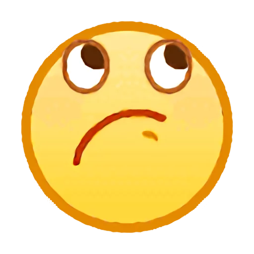 🤔 Стикер «QQ emojis» для Telegram