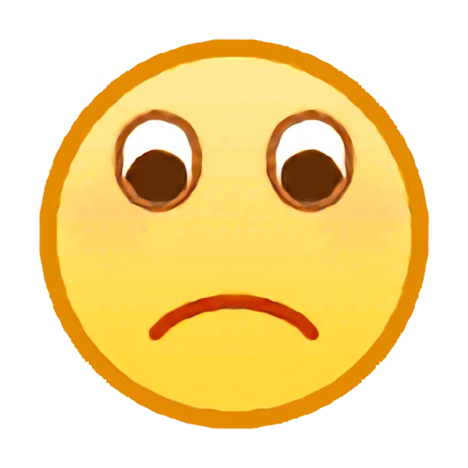 ☹️ Стикер «QQ emojis» для Telegram