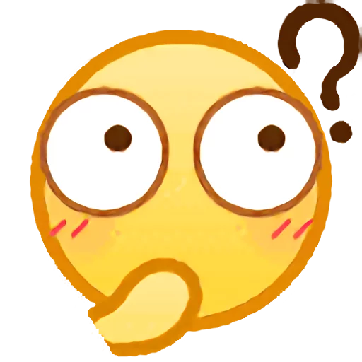 😳 Стикер «QQ emojis» для Telegram