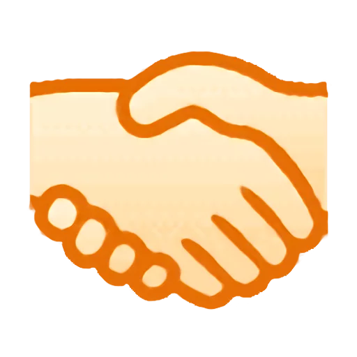 🤝 Стикер «QQ emojis» для Telegram