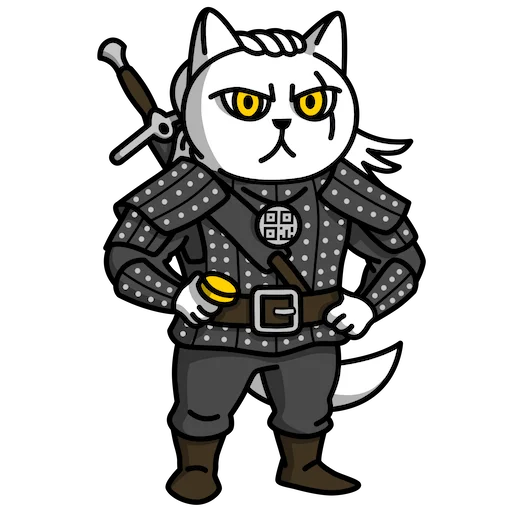 💰 Стикер «QR-cat» для Telegram