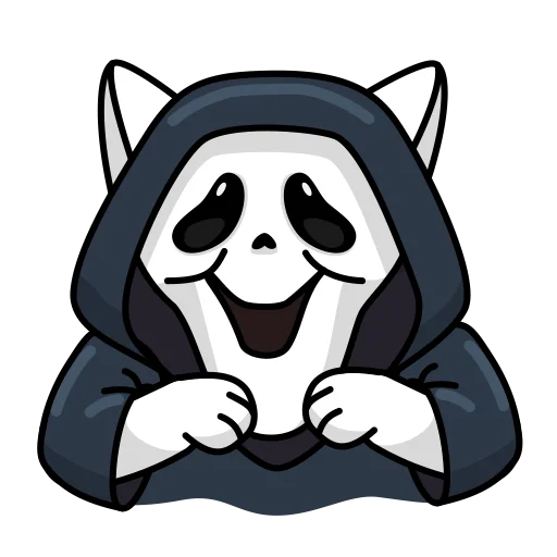🏚 Стикер «QR-cat» для Telegram