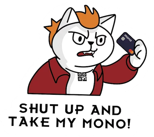🤐 Стикер «QR-cat» для Telegram