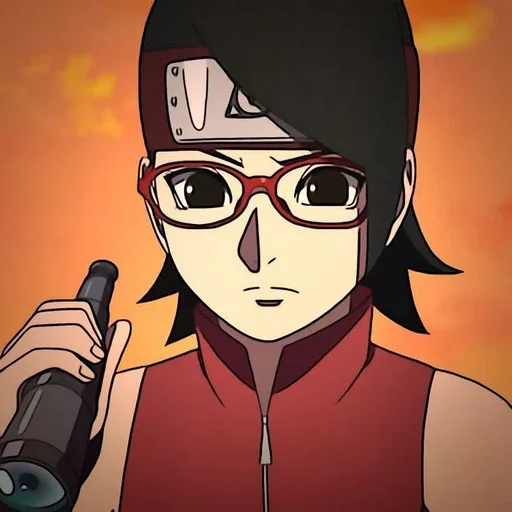 🍓 Стикер «Sarada Uchiha» для Telegram