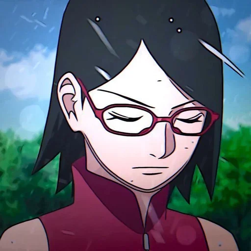 🧁 Стикер «Sarada Uchiha» для Telegram