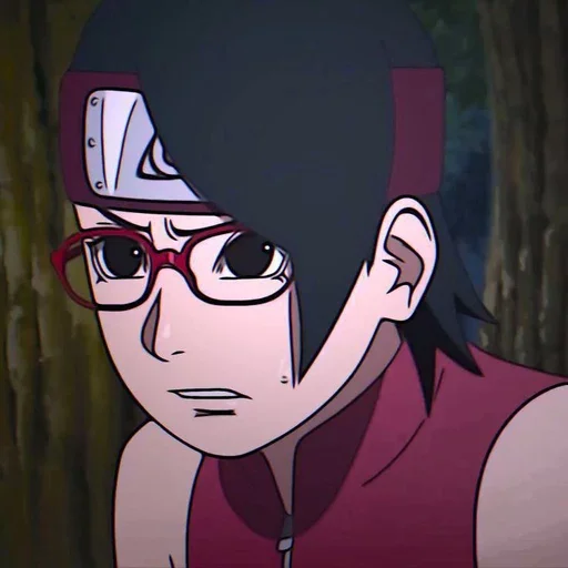 🧁 Стикер «Sarada Uchiha» для Telegram