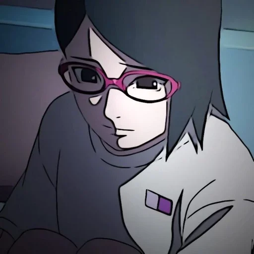 🍓 Стикер «Sarada Uchiha» для Telegram