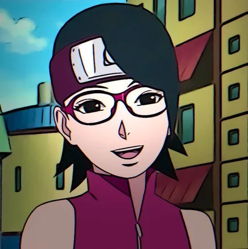 🍓 Стикер «Sarada Uchiha» для Telegram