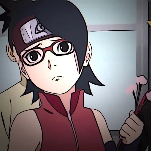 🧁 Стикер «Sarada Uchiha» для Telegram