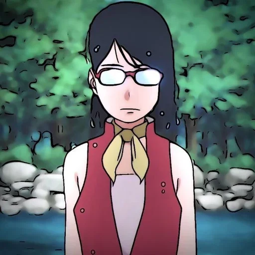 🧁 Стикер «Sarada Uchiha» для Telegram