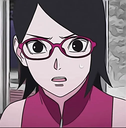 🧁 Стикер «Sarada Uchiha» для Telegram