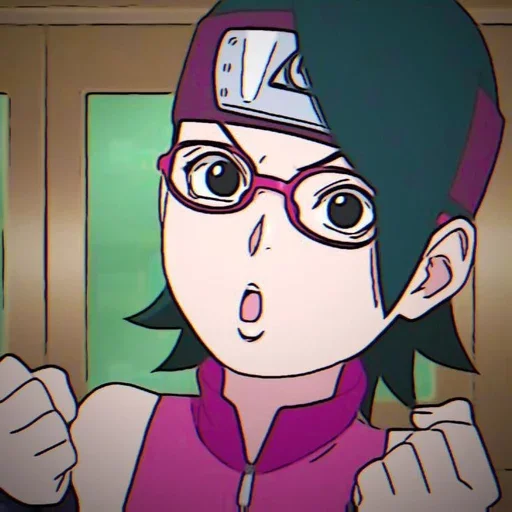 🍓 Стикер «Sarada Uchiha» для Telegram