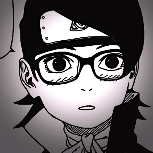 🧁 Стикер «Sarada Uchiha» для Telegram