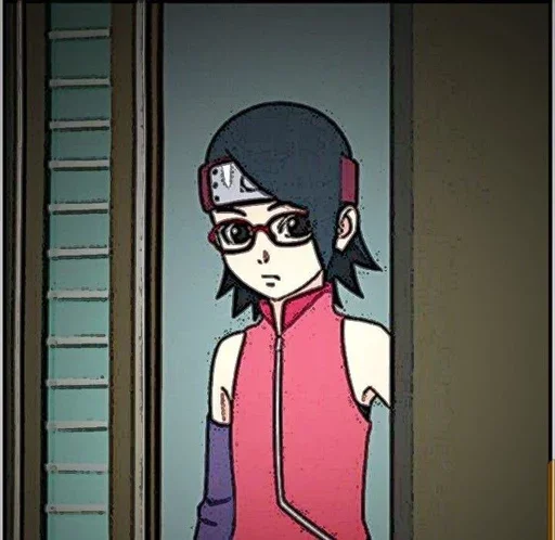 🍓 Стикер «Sarada Uchiha» для Telegram