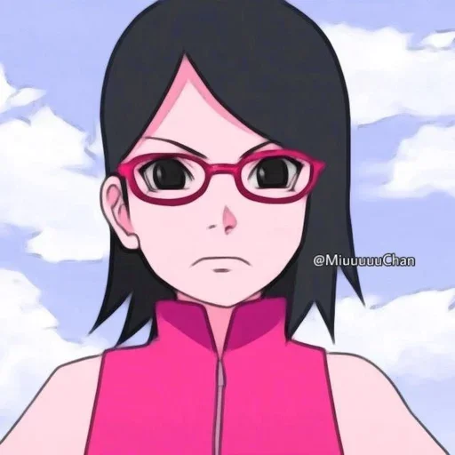 🍓 Стикер «Sarada Uchiha» для Telegram