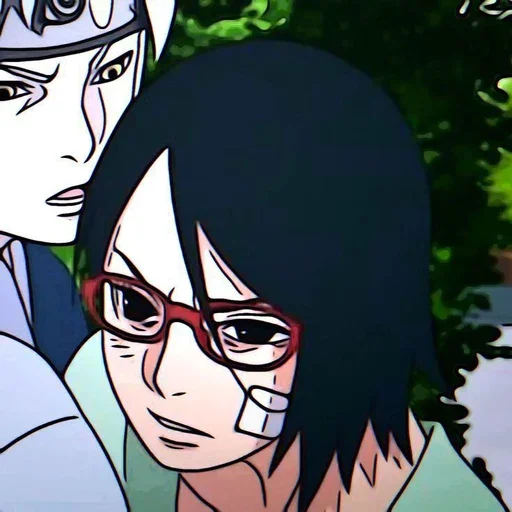 🧁 Стикер «Sarada Uchiha» для Telegram