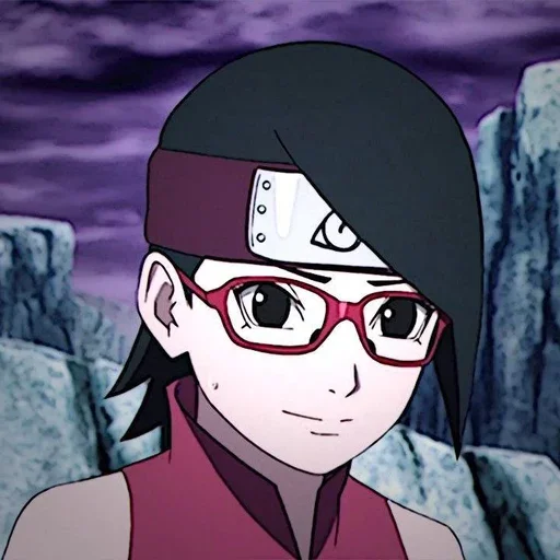 🍓 Стикер «Sarada Uchiha» для Telegram