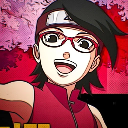 🧁 Стикер «Sarada Uchiha» для Telegram
