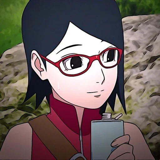 🍓 Стикер «Sarada Uchiha» для Telegram